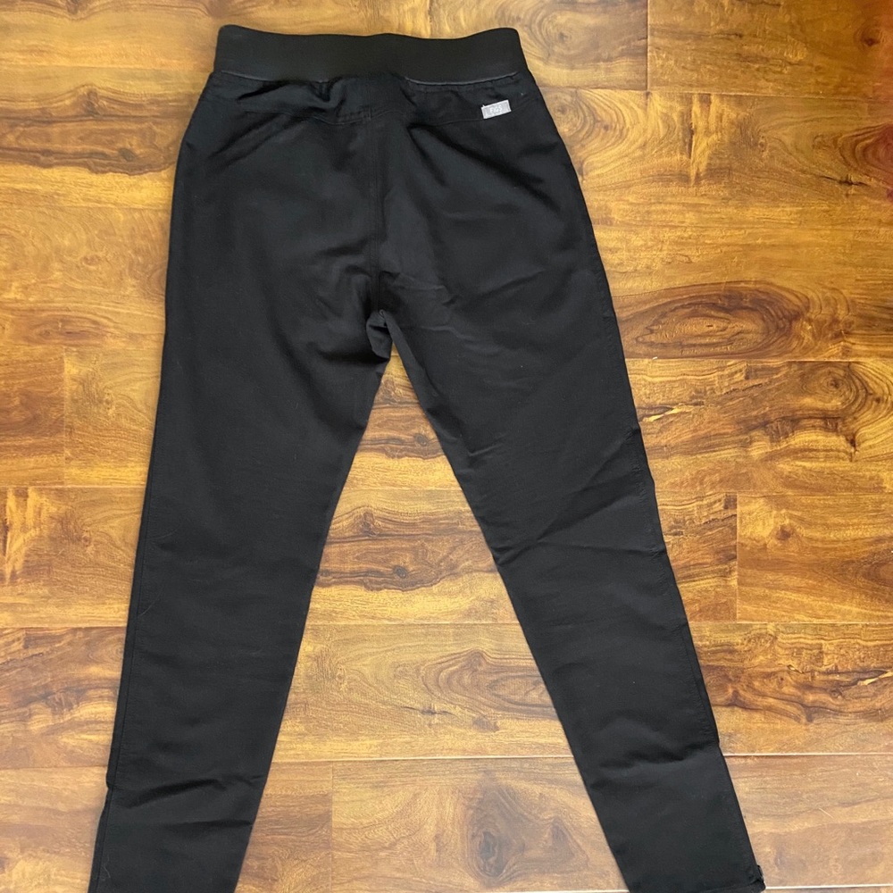 FIGS Kanye Moto Scrub Pants, Black